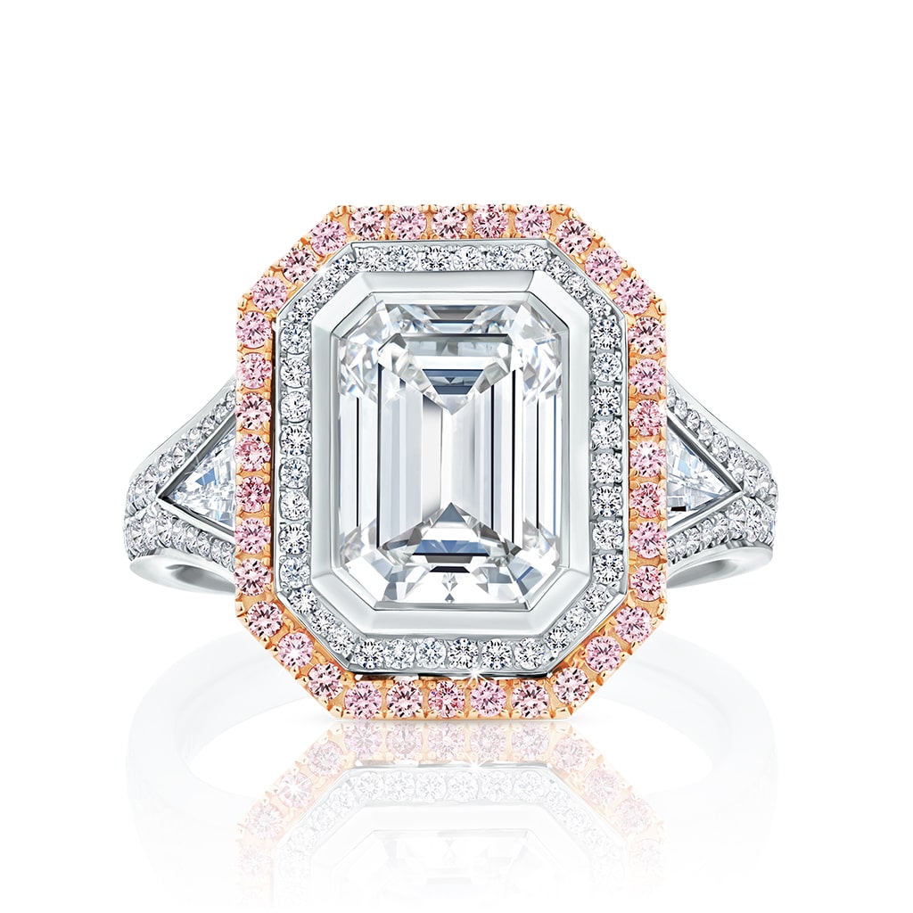 Arianna White and Australian Argyle Pink Diamond™ Ring - Fine Jewellery ...