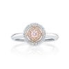 Pink & White Diamond Ring