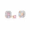 G10599 Elysian 18ct Rose Gold Argyle Pink Diamond™ Stud Earrings with Platinum & 18ct Rose Gold Diamond Jackets
