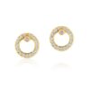 Zara Tindall by Calleija 18ct Yellow Gold Sunrise Stud Diamond Earrings G10165